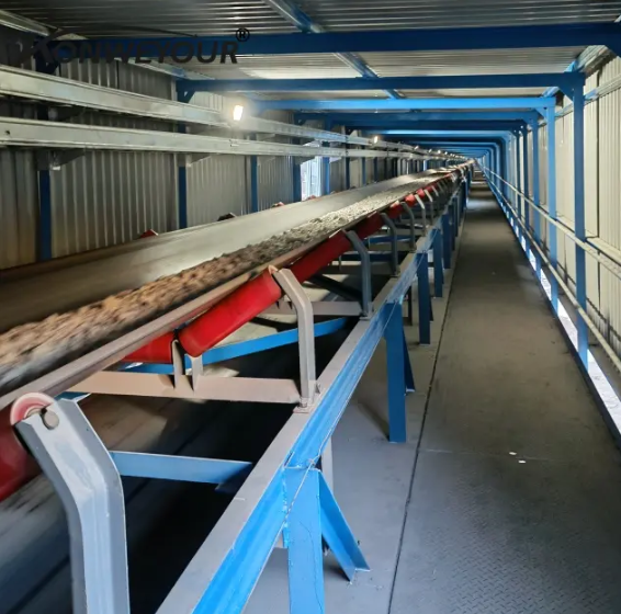 Penghantar tali pinggang kelebihan modular jarak jauh